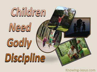 Hebrews 12:8 Children Need Godly Discipline (beige)